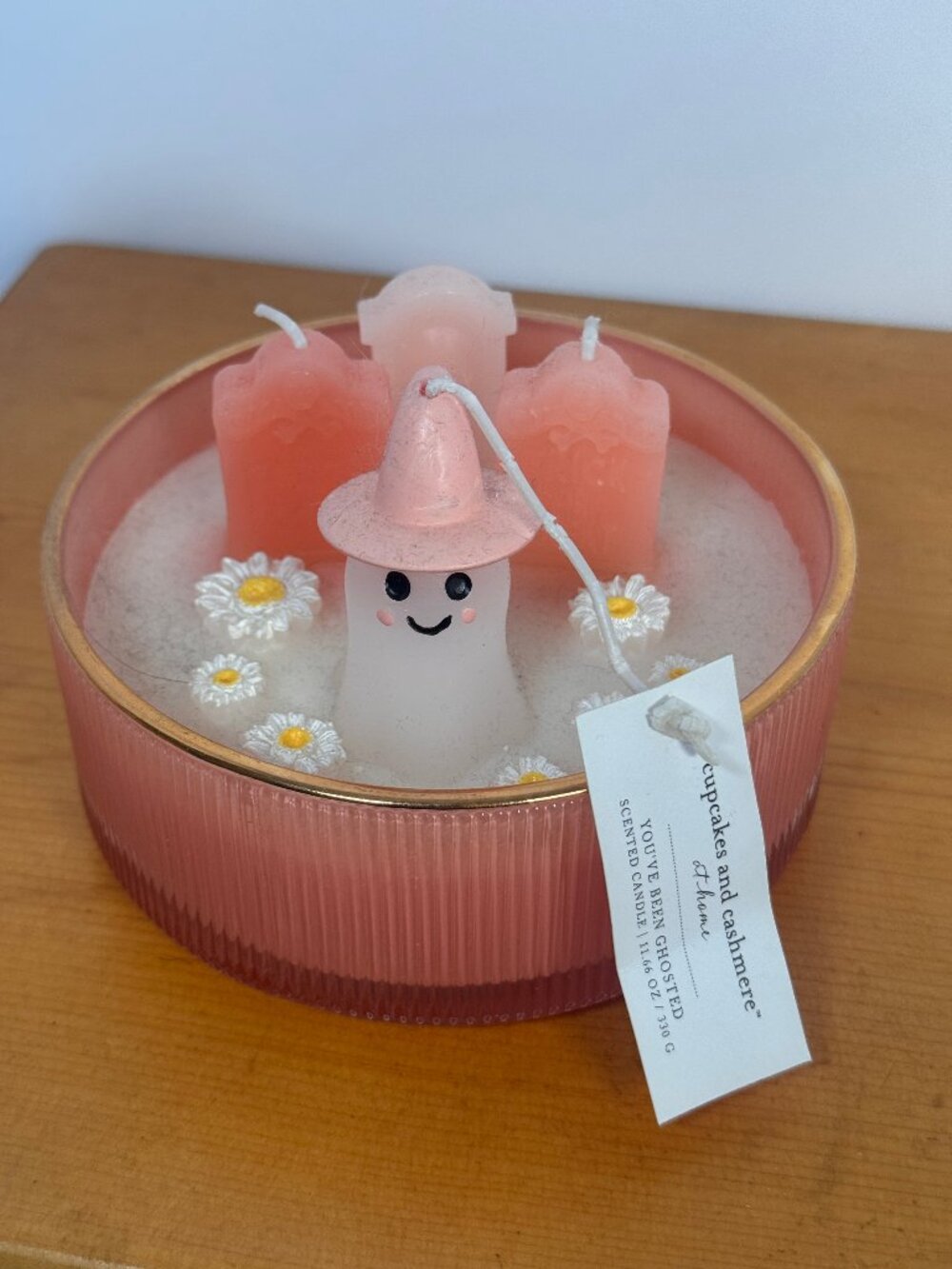 Halloween Candle by Cupcakes and Cashmere You've been Ghosted